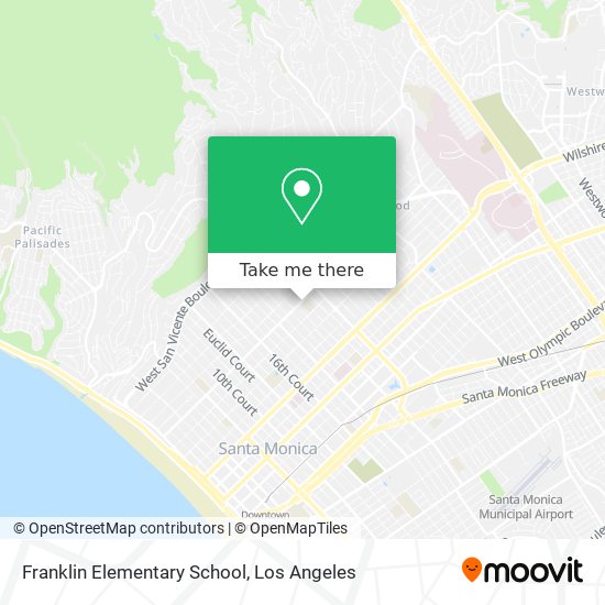 Franklin Elementary School map