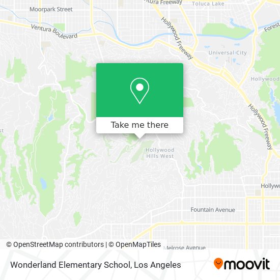 Wonderland Elementary School map