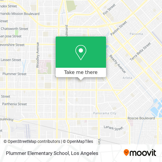Plummer Elementary School map
