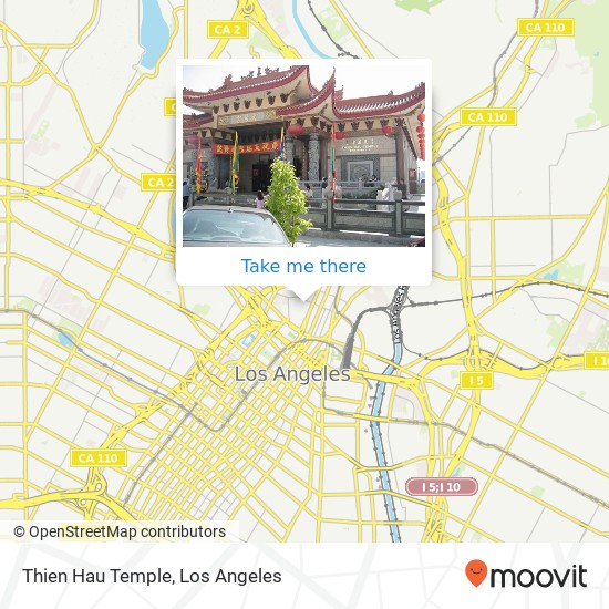 Mapa de Thien Hau Temple