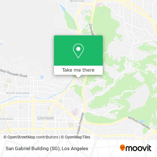 San Gabriel Building (SG) map