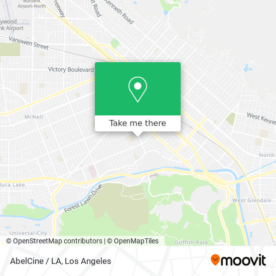 Mapa de AbelCine / LA