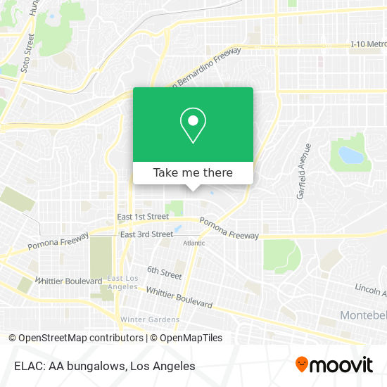 ELAC: AA bungalows map