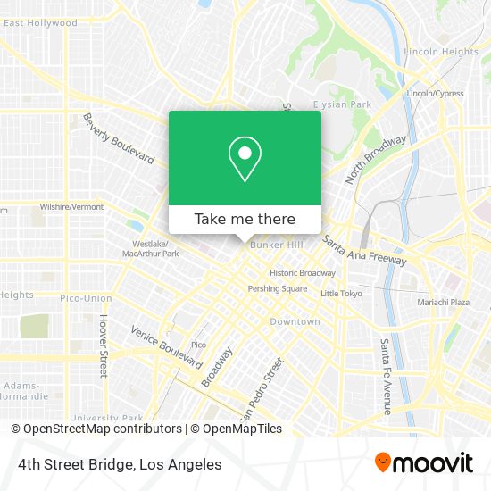 4th Street Bridge map