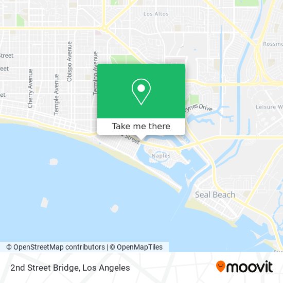 Mapa de 2nd Street Bridge