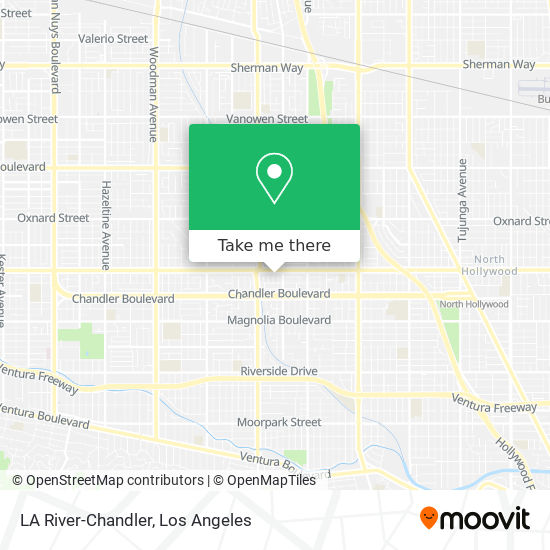 LA River-Chandler map
