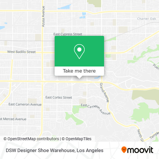 DSW Designer Shoe Warehouse map