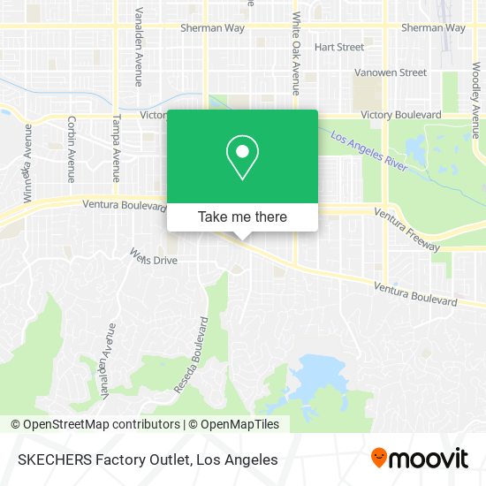 SKECHERS Factory Outlet map