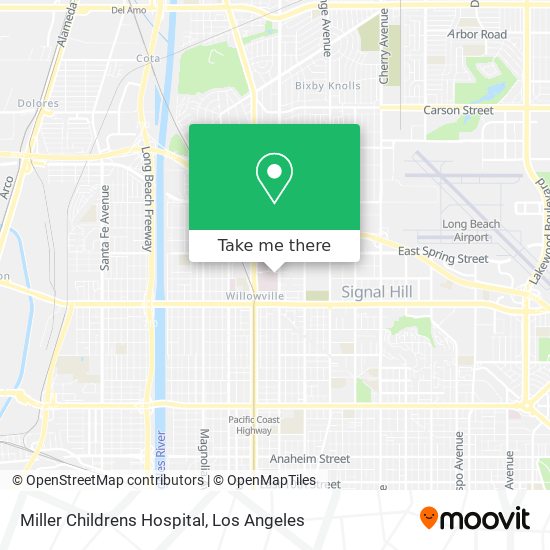Mapa de Miller Childrens Hospital