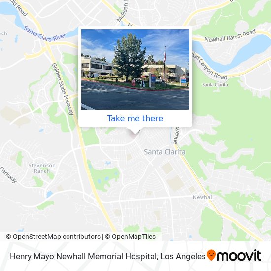 Henry Mayo Newhall Memorial Hospital map