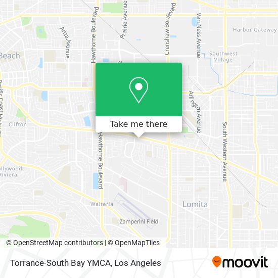 Mapa de Torrance-South Bay YMCA