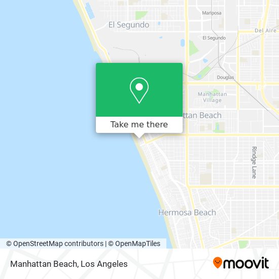 Mapa de Manhattan Beach