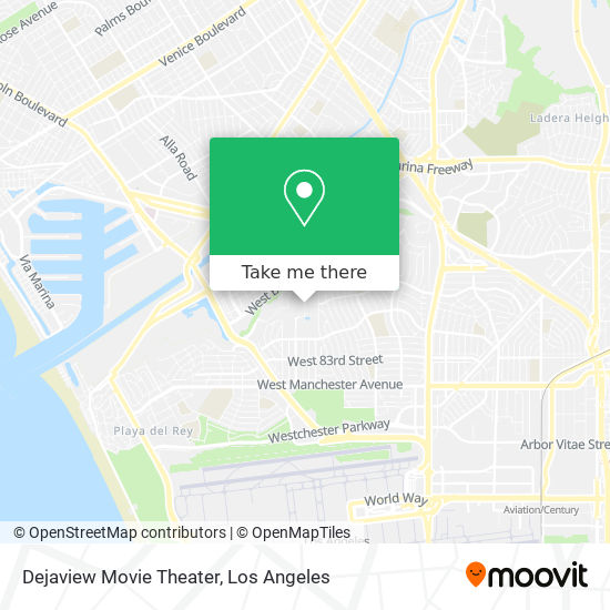 Mapa de Dejaview Movie Theater