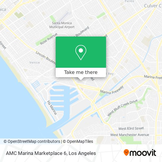 Mapa de AMC Marina Marketplace 6