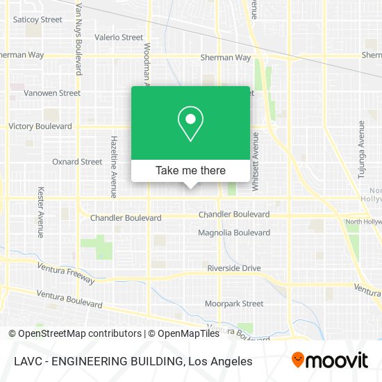 LAVC - ENGINEERING BUILDING map