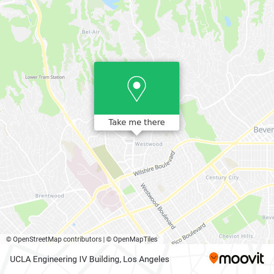 UCLA Engineering IV Building map