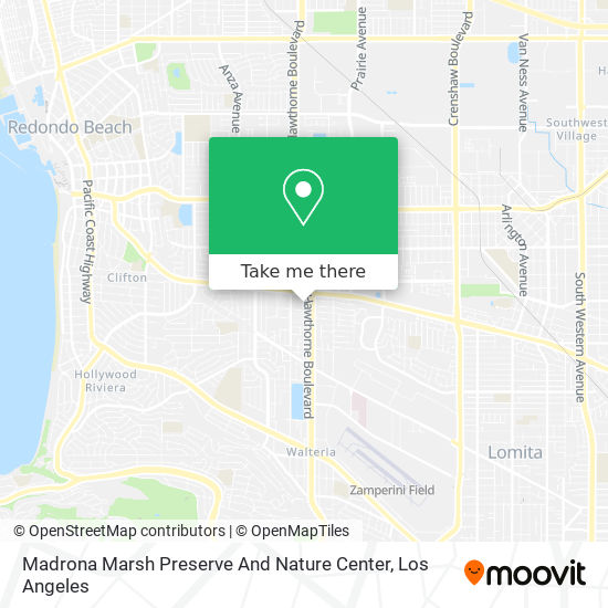 Madrona Marsh Preserve And Nature Center map