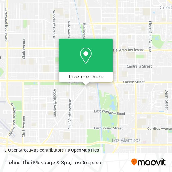 Mapa de Lebua Thai Massage & Spa