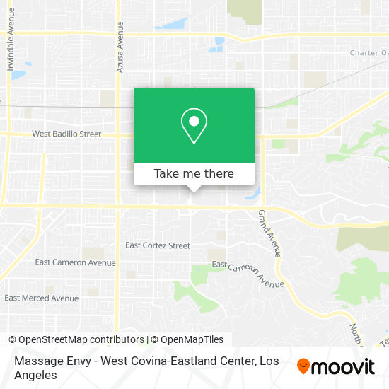 Mapa de Massage Envy - West Covina-Eastland Center