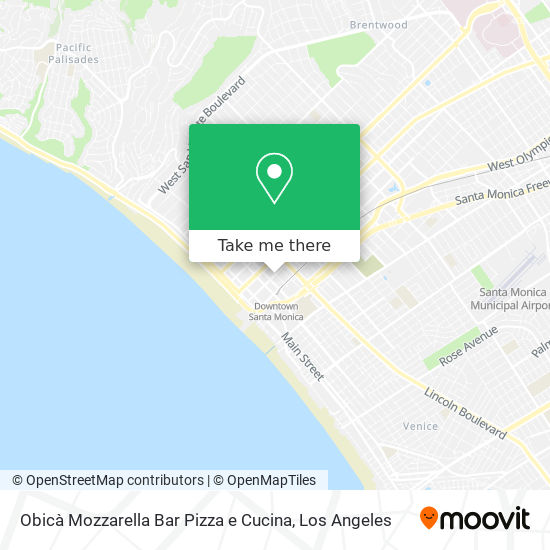 Obicà Mozzarella Bar Pizza e Cucina map