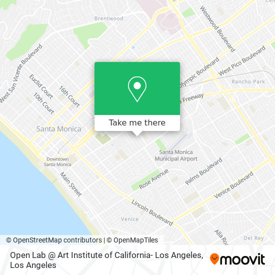 Open Lab @ Art Institute of California- Los Angeles map