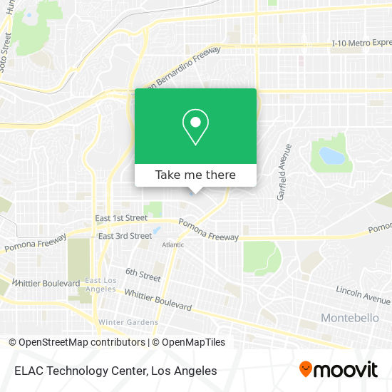 ELAC Technology Center map