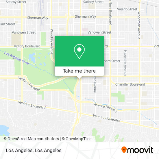 Los Angeles map