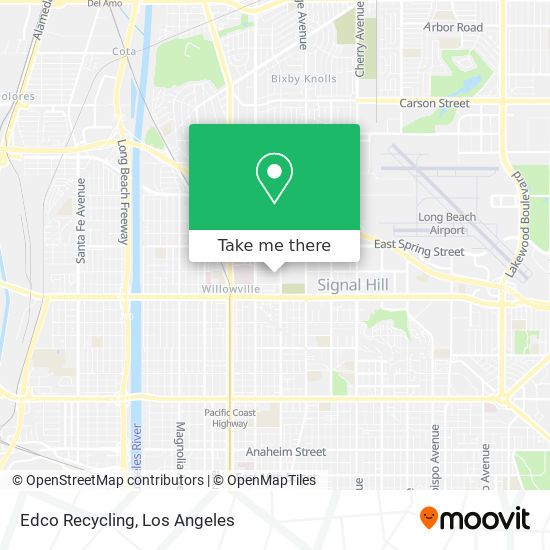 Edco Recycling map