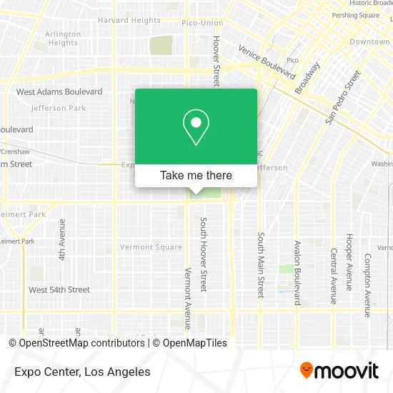 Expo Center map