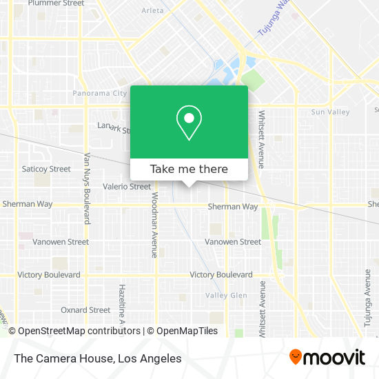The Camera House map