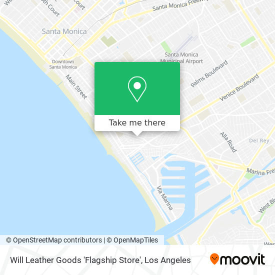 Will Leather Goods 'Flagship Store' map