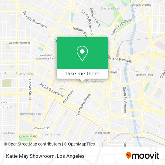 Katie May Showroom map