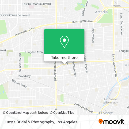 Lucy's Bridal & Photography map