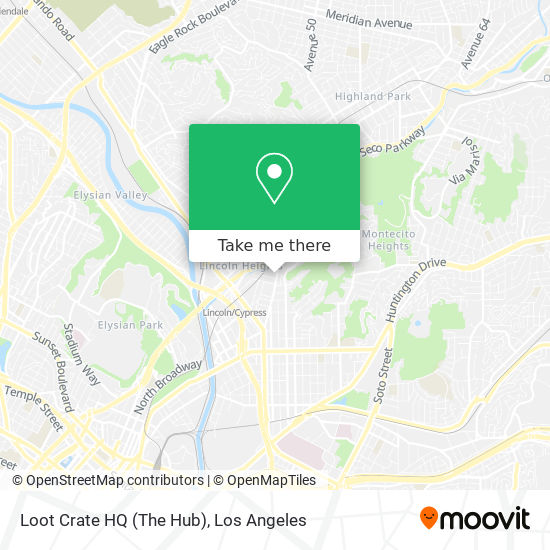 Mapa de Loot Crate HQ (The Hub)