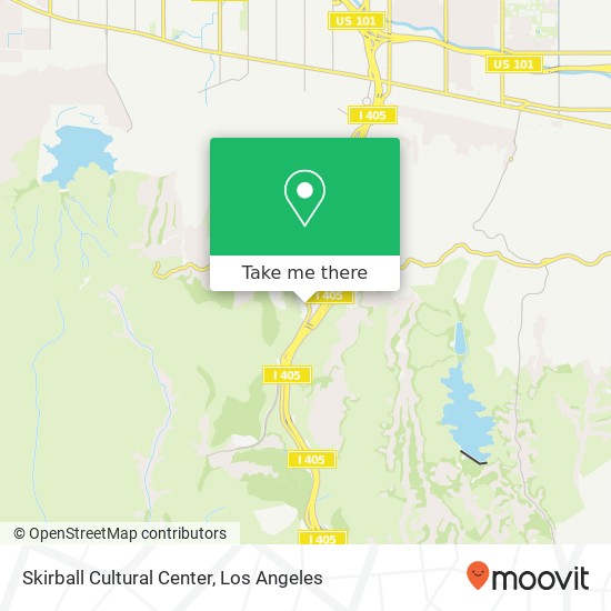 Mapa de Skirball Cultural Center