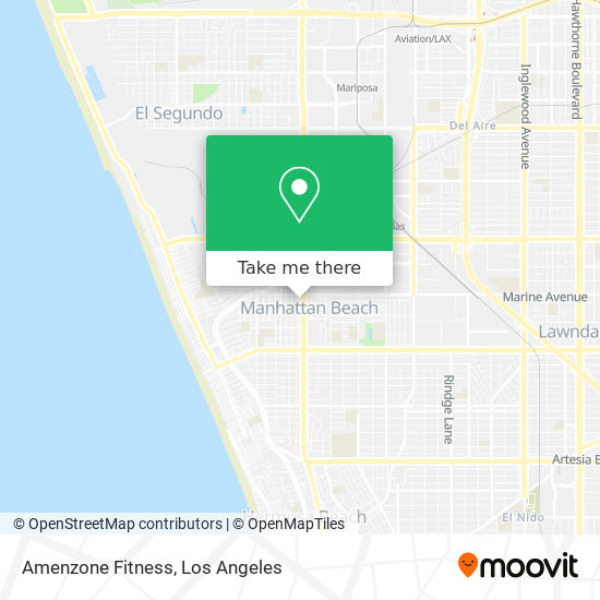 Mapa de Amenzone Fitness