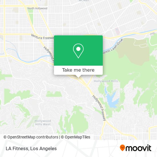 Mapa de LA Fitness