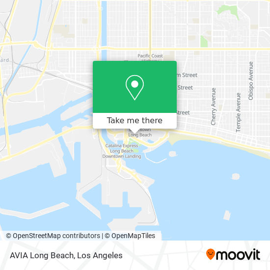 AVIA Long Beach map