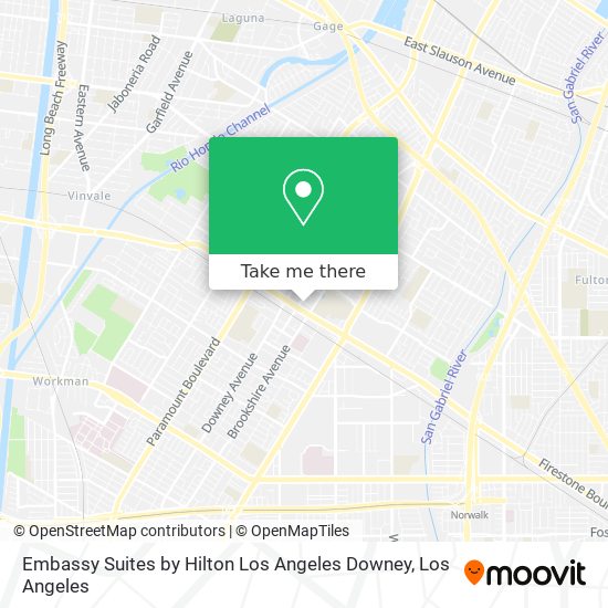 Embassy Suites by Hilton Los Angeles Downey map
