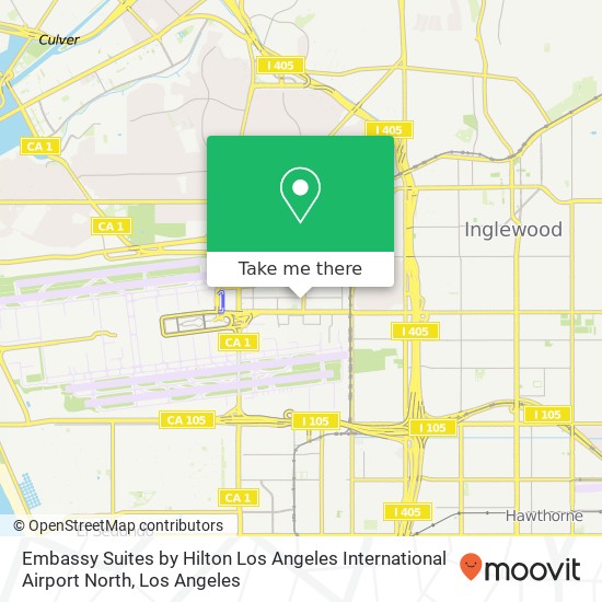 Embassy Suites by Hilton Los Angeles International Airport North map
