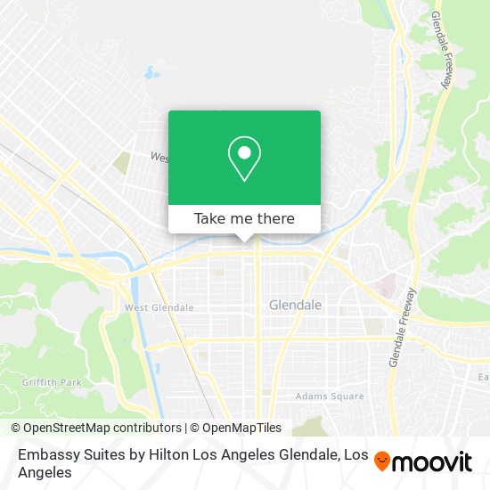 Embassy Suites by Hilton Los Angeles Glendale map