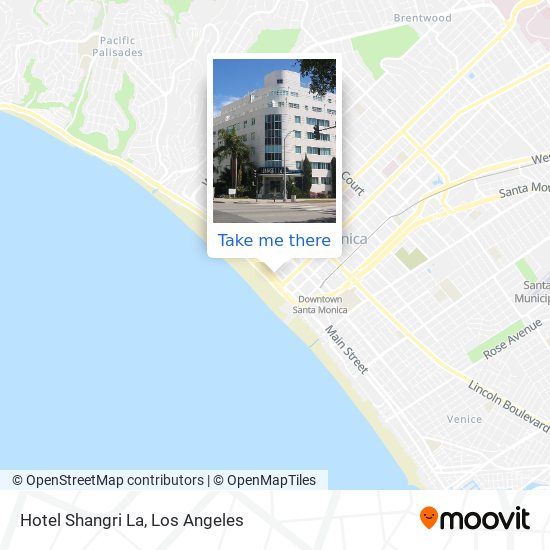 Hotel Shangri La map