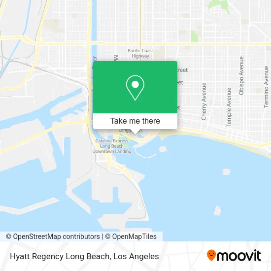 Mapa de Hyatt Regency Long Beach
