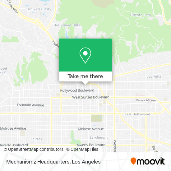 Mechanismz Headquarters map