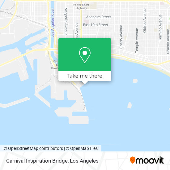 Mapa de Carnival Inspiration Bridge