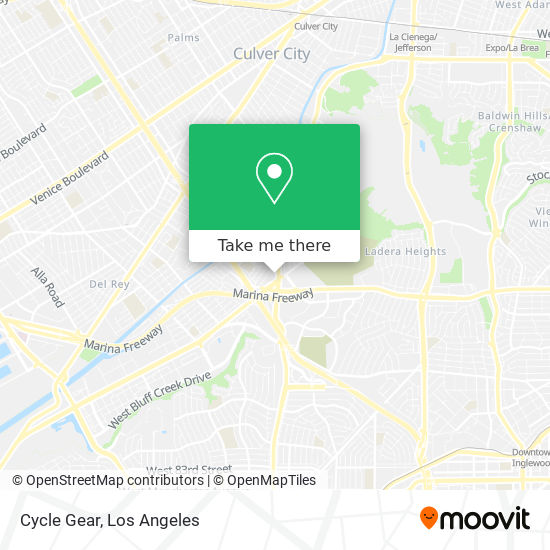 Cycle Gear map