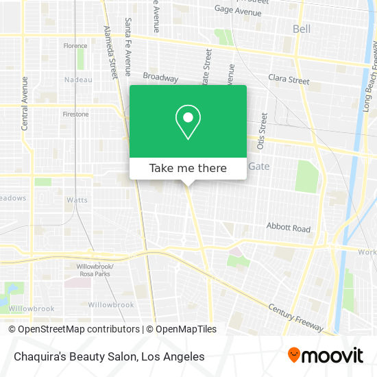 Chaquira's Beauty Salon map