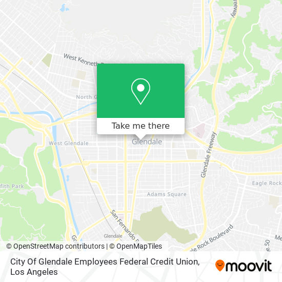 City Of Glendale Employees Federal Credit Union map