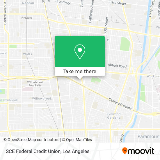 SCE Federal Credit Union map