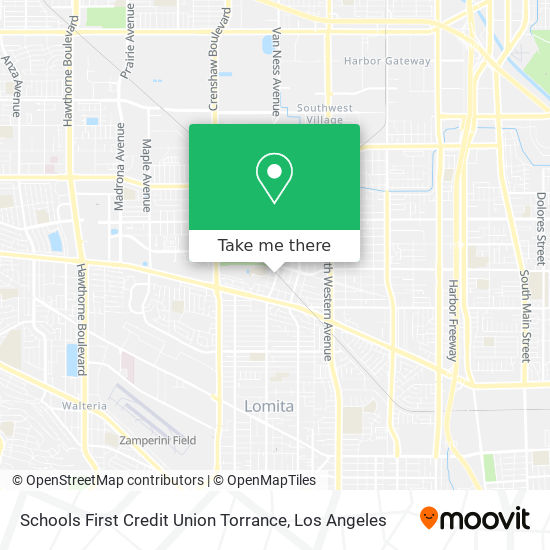 Schools First Credit Union Torrance map